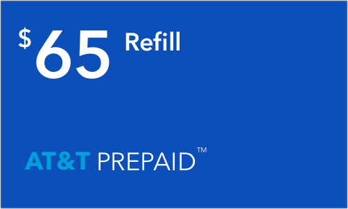 at&t prepaid $65 plan